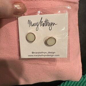 Mary Kathryn Round Stud Earrings
